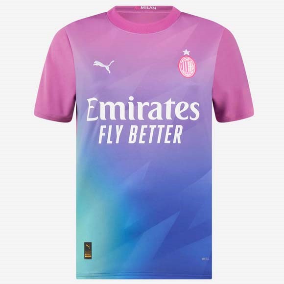 Camiseta AC Milan 3ª Mujer 2023-2024